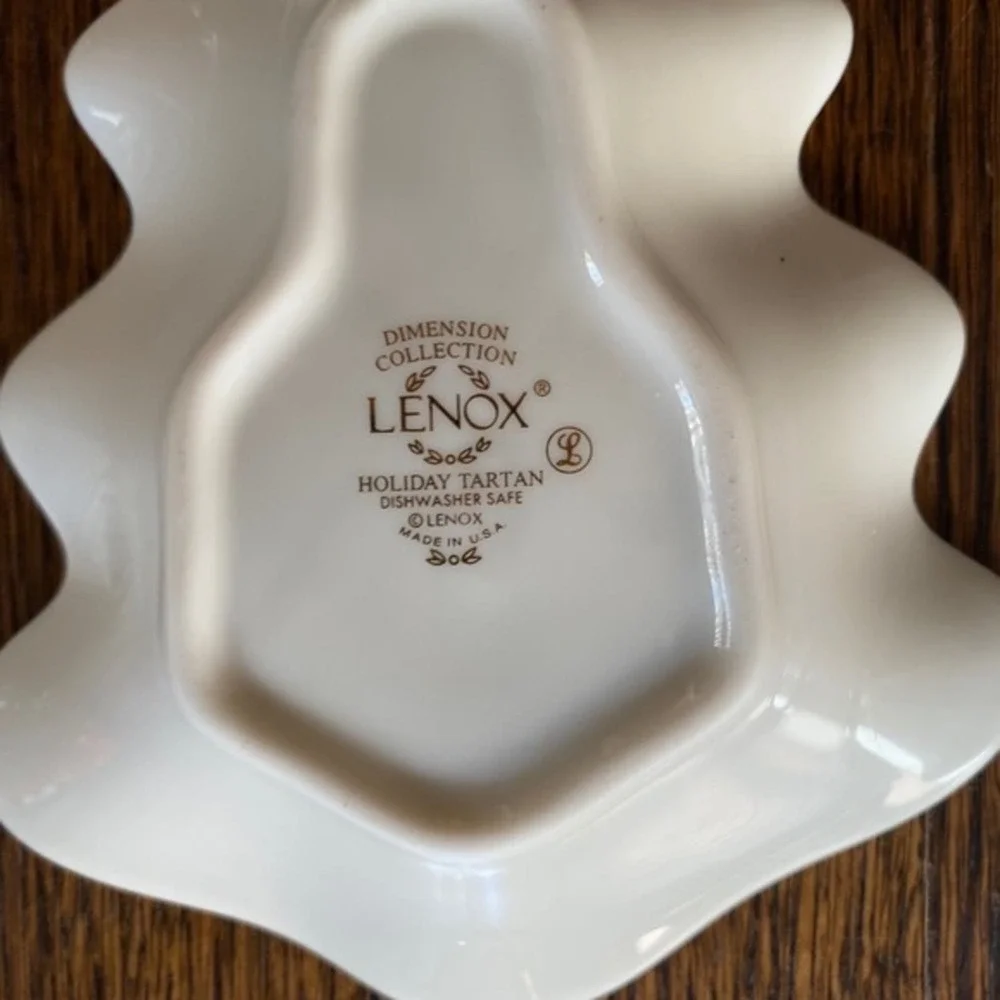 Lenox Holiday Tartan 5 3/4
